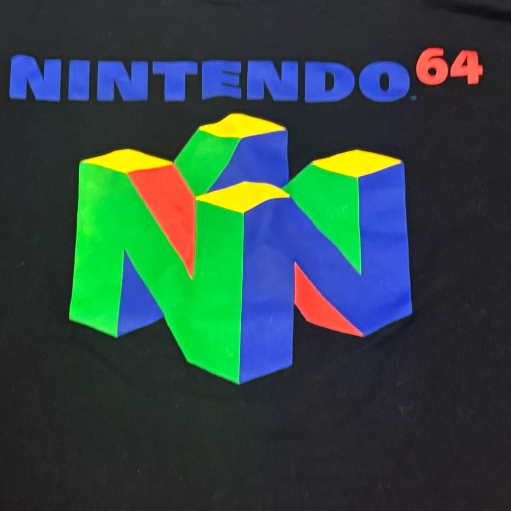 MAD Engine Nintendo 64 Graphic Tee - Black 2XL XXL y2k retro gamer